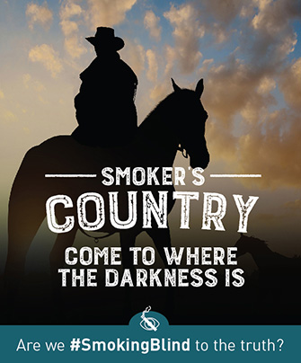 Smoker's Country, come to where the darkness is.